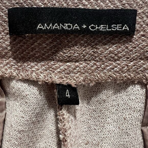 Amanda+chelsea Women's Bootcut Dress‎ Pant, Tan Herringbone, Size 4 - Picture 6 of 15